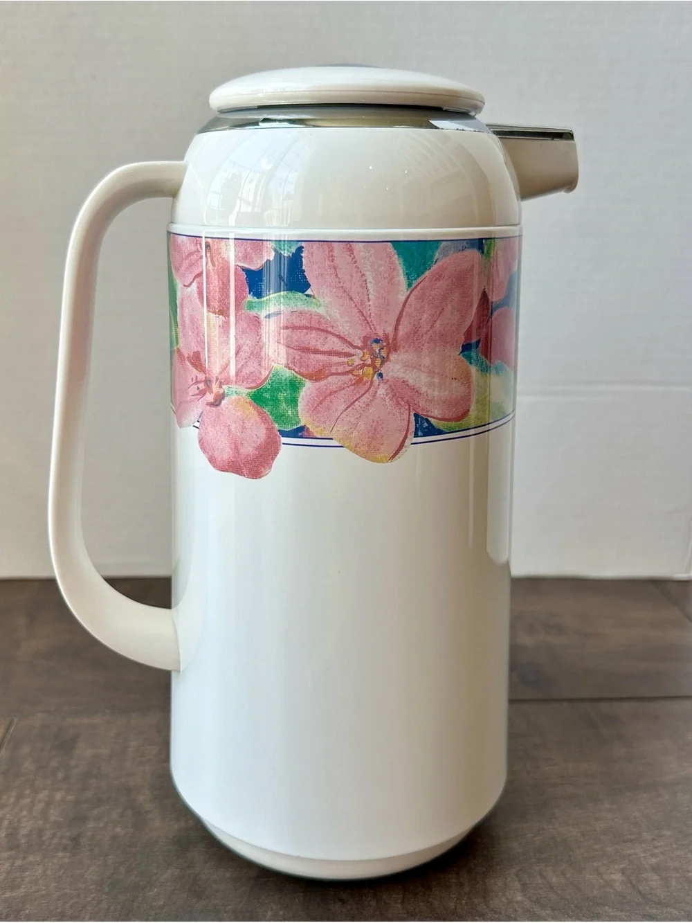 Vintage Mikasa Exotic Garden Thermal Carafe Thermos 1L Coffee Server FW260-008